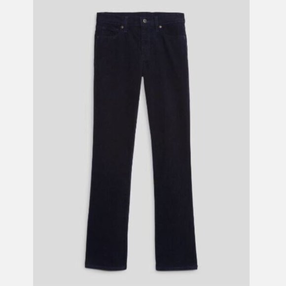 GAP Mid Rise Corduroy Baby Boot Navy Blue Y2k Pant Plus Size 34/18 RT$80 #728768 - Picture 6 of 6